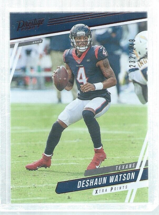 DESHAUN WATSON 2020 PRESTIGE XTRA POINTS RED #D 232/249