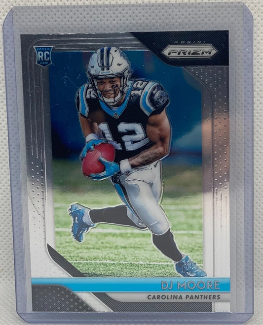 DJ MOORE 2018 PANINI PRIZM TRUE ROOKIE RC #207