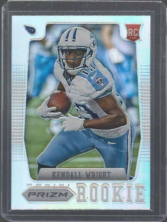 KENDALL WRIGHT 2012 PANINI PRIZM SILVER ROOKIE PRIZMS SSP RARE RC #218