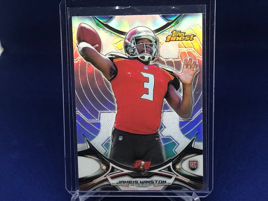 JAMEIS WINSTON 2015 TOPPS FINEST SILVER REFRACTOR RC ROOKIE # 70