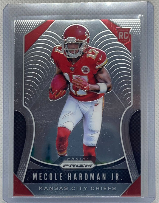 MECOLE HARDMAN JR. 2019 PANINI PRIZM TRUE ROOKIE RC #345