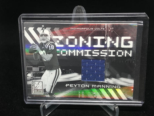 PEYTON MANNING 2006 DONRUSS ELITE ZONING COMMISSION GAME USED JERSEY #D 128/399