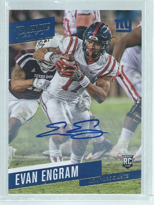 EVAN ENGRAM 2017 PANINI PRESTIGE AUTO RC #218