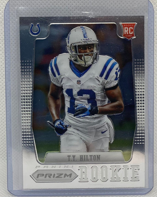 T.Y HILTON 2012 PANINI PRIZM TRUE ROOKIE RC #270