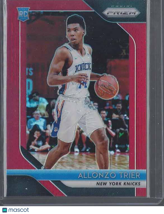 ALLONZO TRIER 2018-19 PANINI PRIZM RED ROOKIE PRIZMS RC #D 122/299