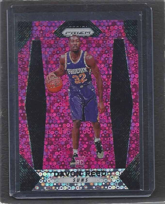 DAVON REED 2017-18 PANINI PRIZM PINK FAST BREAK PRIZMS ROOKIE RC #D 7/50