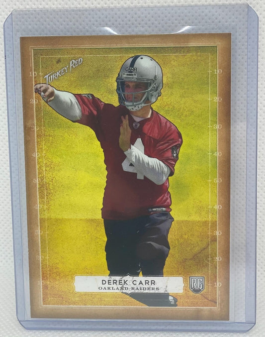 DEREK CARR 2014 TOPPS TURKEY RED TRUE ROOKIE RC #6