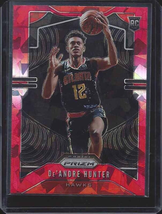 DE'ANDRE HUNTER 2019-20 PANINI PRIZM RED ICE SSP ROOKIE PRIZMS RC #251