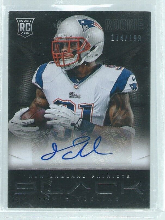 JAMIE COLLINS 2013 PANINI BLACK ROOKIE AUTO RC #D 174/199