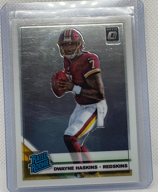 DWAYNE HASKINS 2019 PANINI DONRUSS OPTIC TRUE ROOKIE RC #151