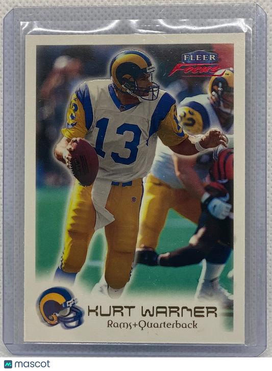 KURT WARNER 1999 FLEER FOCUS TRUE ROOKIE RC #40