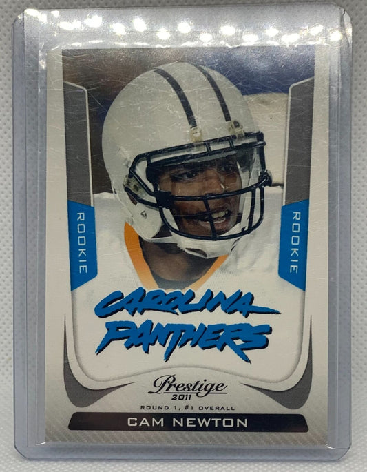 CAM NEWTON 2011 PANINI PRESTIGE TRUE ROOKIE RC #214