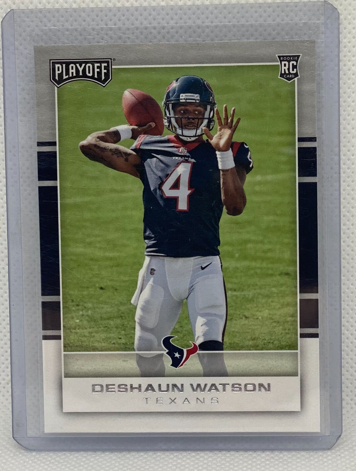 DESHAUN WATSON 2017 PANINI PLAYOFF TRUE ROOKIE RC #201
