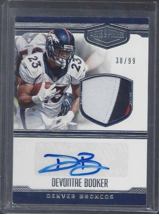 DEVONTAE BOOKER 2016 PLATES & PATCHES RPA ROOKIE PATCH AUTO RC #D /99