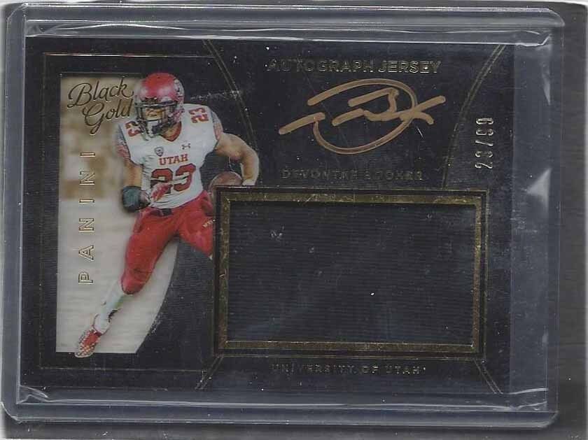1/1 DEVONTAE BOOKER 2016 PANINI BLACK GOLD JERSEY AUTO RC #D 23/99 JERSEY #23 !!