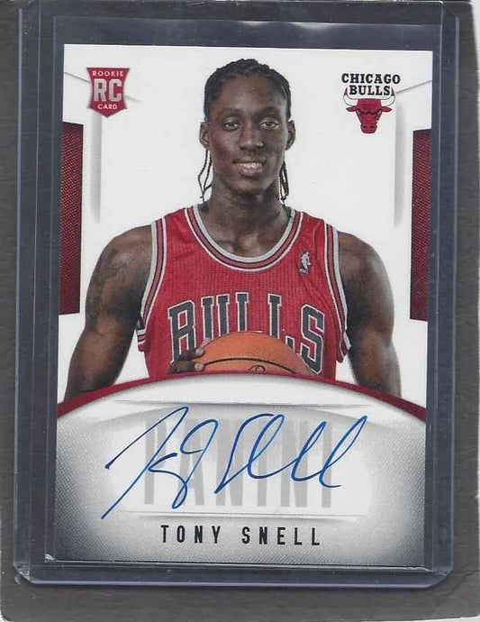 TONY SNELL 2013-14 PANINI NEXT DAY SIGNATURES ON CARD SP RARE ROOKIE AUTO RC