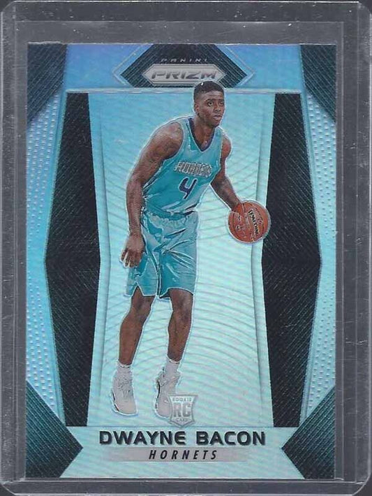 DWAYNE BACON 2017-18 PANINI PRIZM SILVER PRIZMS ROOKIE SSP RC #234