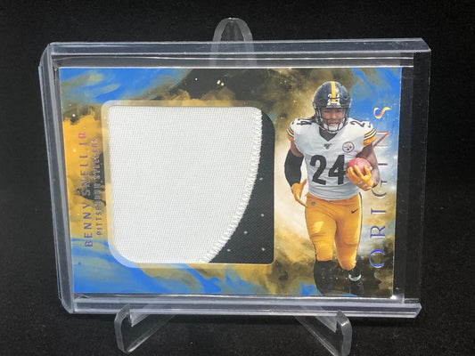 BENNY SNELL JR 2019 PANINI ORIGINS BLUE ROOKIE JUMBO 2 CLR PATCH RC #D 3/49