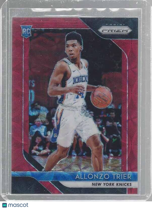 ALLONZO TRIER 2018-19 PANINI PRIZM RED CHOICE ROOKIE PRIZMS RC #D 15/88