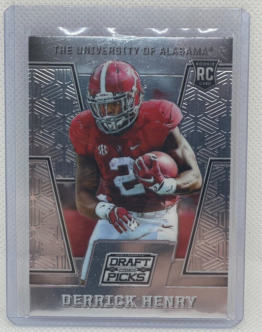 DERRICK HENRY 2016 PANINI DRAFT PICKS PRIZM TRUE ROOKIE RC #108