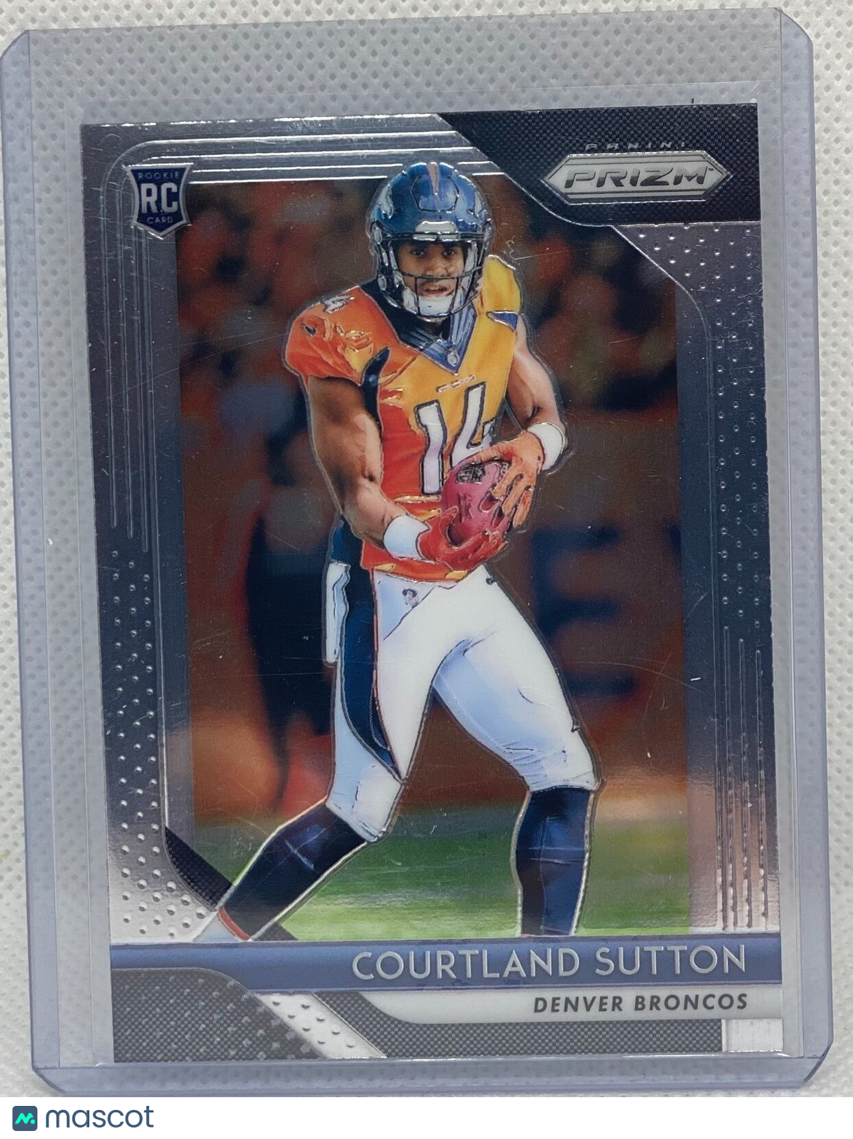 COURTLAND SUTTON 2018 PANINI PRIZM TRUE ROOKIE RC #215