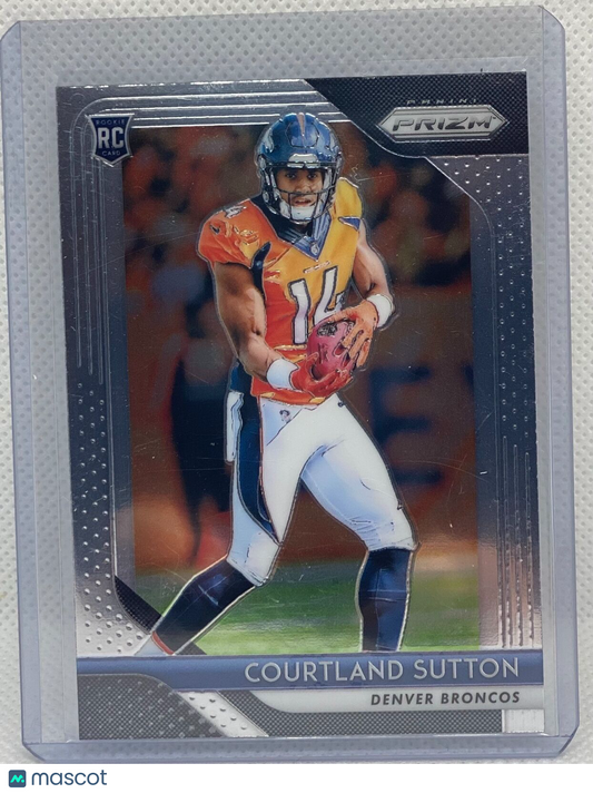 COURTLAND SUTTON 2018 PANINI PRIZM TRUE ROOKIE RC #215