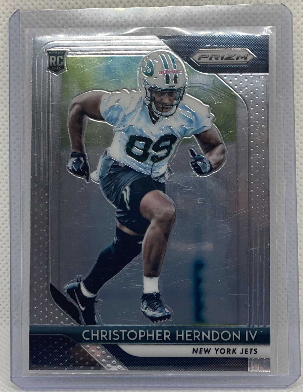 CHRISTOPHER HERNDON IV 2018 PANINI PRIZM TRUE ROOKIE RC #271