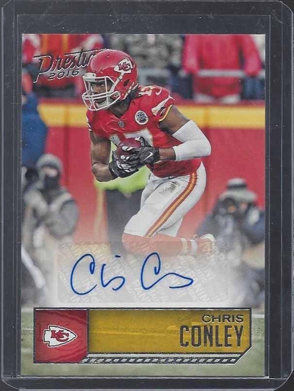 CHRIS CONLEY 2016 PRESTIGE CHIEFS AUTO #23