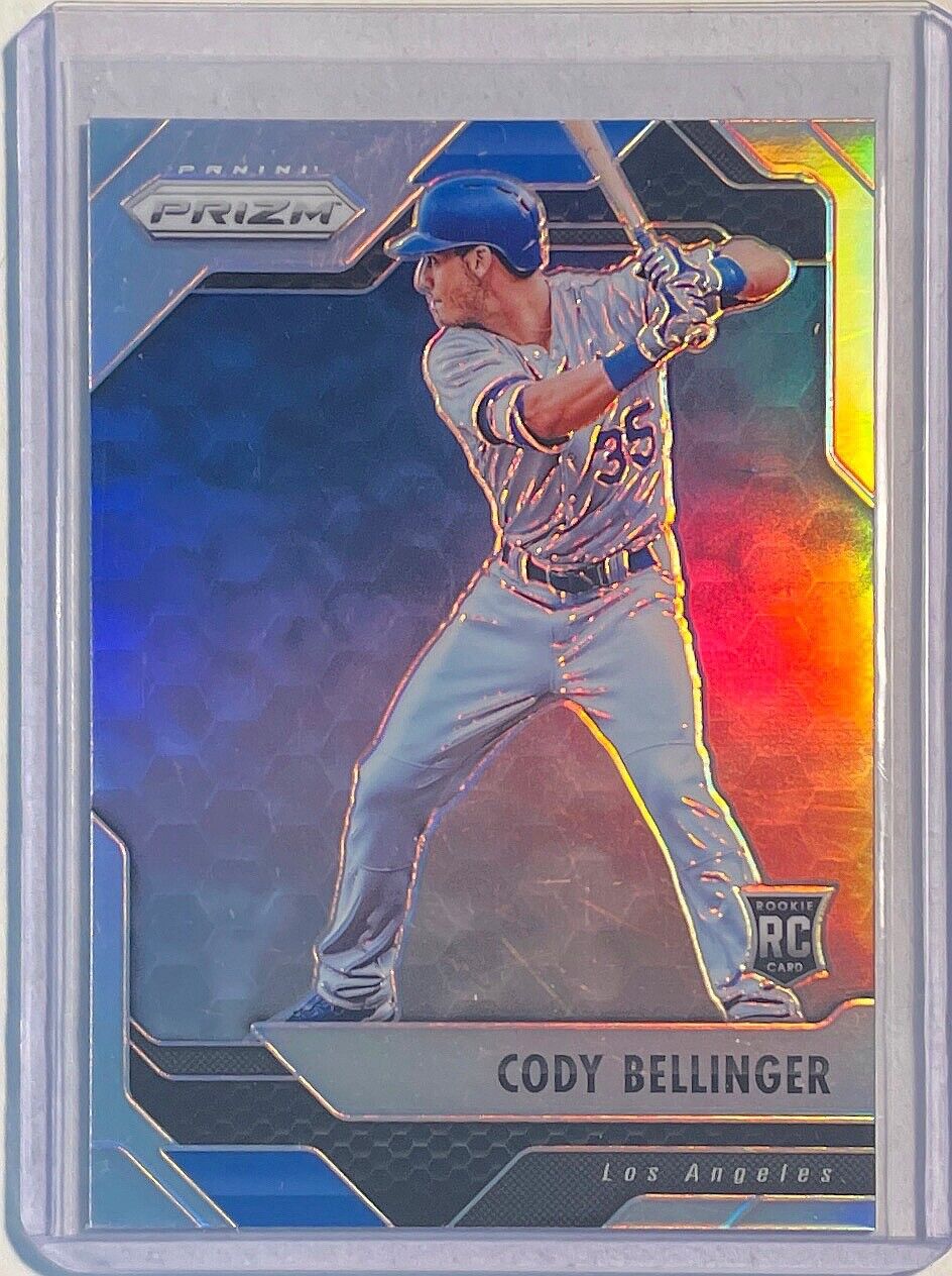 CODY BELLINGER 2017 PANINI PRIZM SILVER PRIZM ROOKIE RC #2