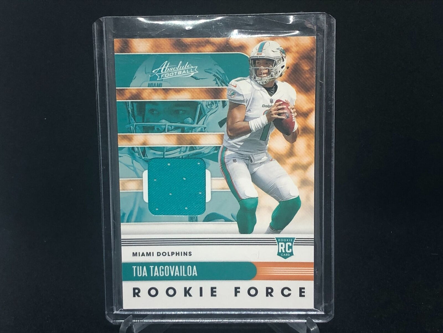TUA TAGOVAILOA 2020 PANINI ABSOLUTE ROOKIE FORCE JERSEY RC # 2