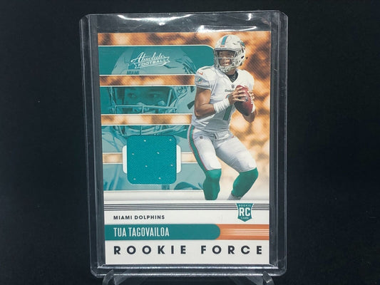 TUA TAGOVAILOA 2020 PANINI ABSOLUTE ROOKIE FORCE JERSEY RC # 2