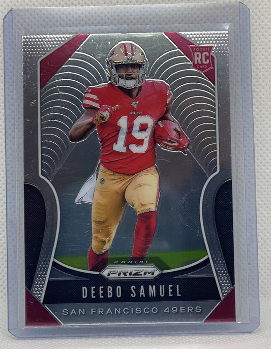 DEEBO SAMUEL 2019 PANINI PRIZM TRUE ROOKIE RC #346