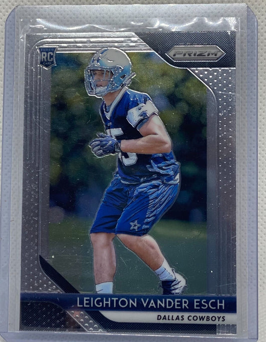 LEIGHTON VANDER ESCH 2018 PANINI PRIZM TRUE ROOKIE RC #250