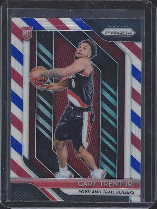 GARY TRENT JR 2018-19 PANINI PRIZM RED WHITE BLUE ROOKIE PRIZMS RC #71