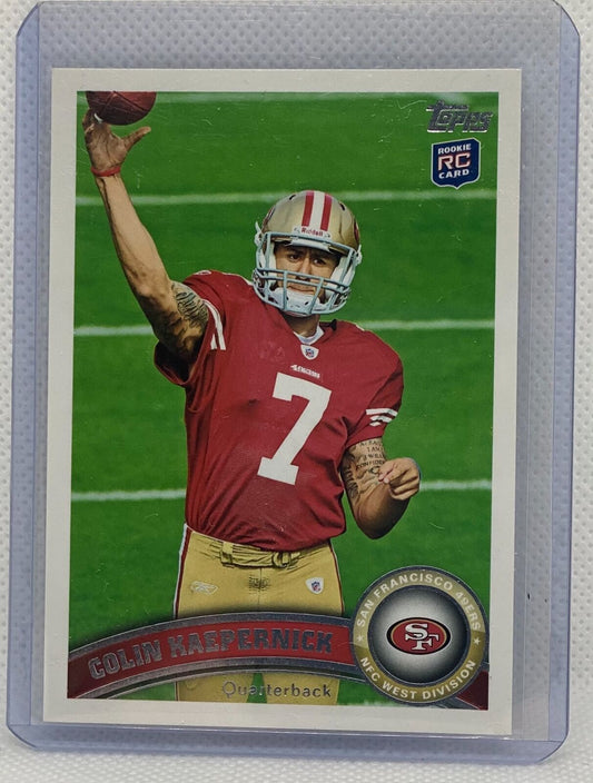 COLIN KAEPERNICK 2011 TOPPS TRUE ROOKIE RC #413