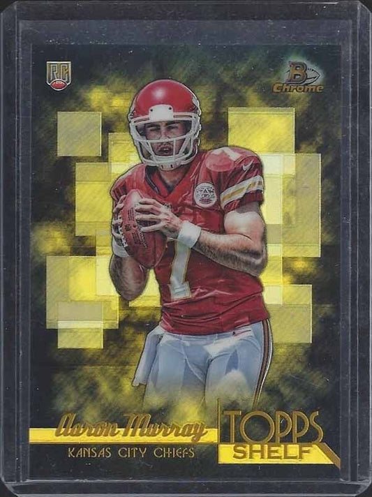 AARON MURRAY 2014 BOWMAN CHROME TOPPS SHELF GOLD REFRACTOR ROOKIE RC #D 22/50