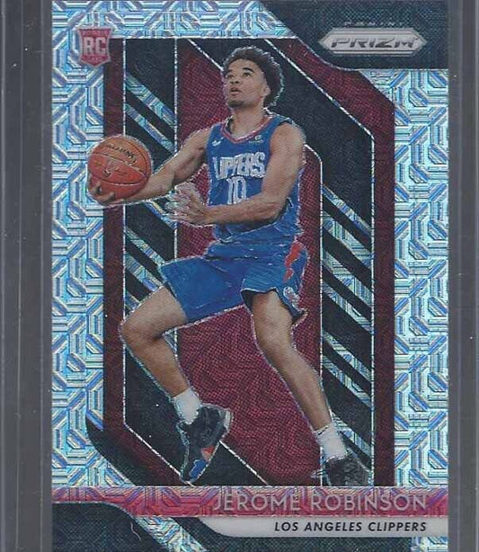 JEROME ROBINSON 2018-19 PANINI PRIZM MOJO ROOKIE PRIZMS RC #D 18/25