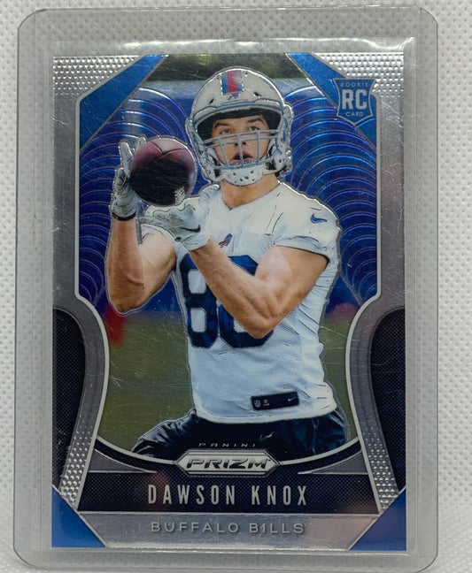 DAWSON KNOX 2019 PANINI PRIZM TRUE ROOKIE RC #373