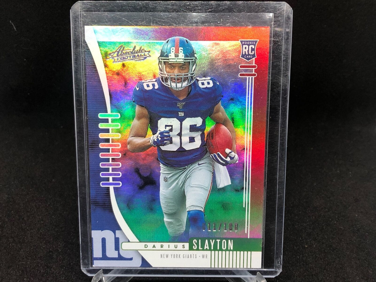 DARIUS SLAYTON 2019 ABSOLUTE RED RC #?D 11/100