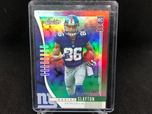 DARIUS SLAYTON 2019 ABSOLUTE RED RC #?D 11/100