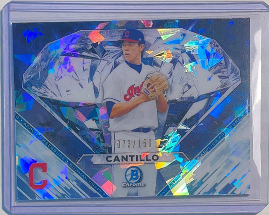 JOEY CANTILLO 2020 BOWMAN CHROME APPLIED PRESSURE ATOMIC REFRACTOR #D /150