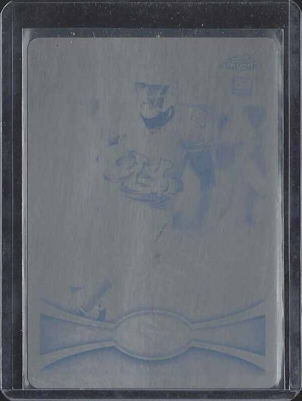 T.J. GRAHAM 2012 TOPPS CHROME BLACK PRINTING PLATE RC #D 1/1