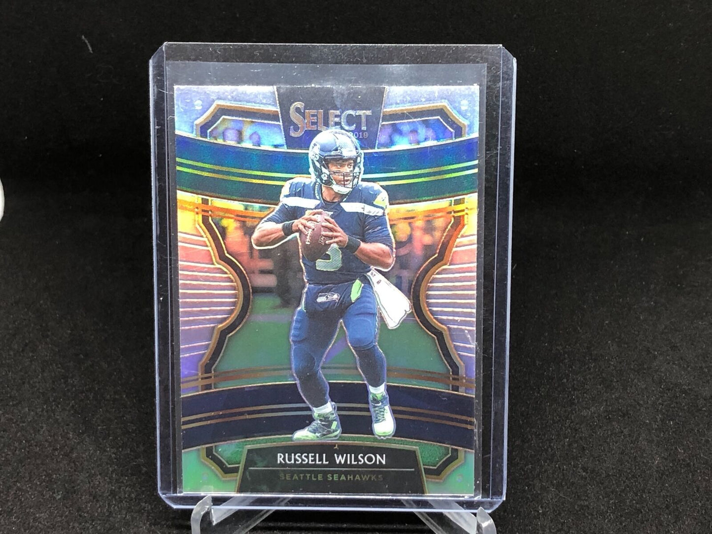 RUSSELL WILSON 2019 SELECT CONCOURSE SILVER PRIZMS #95