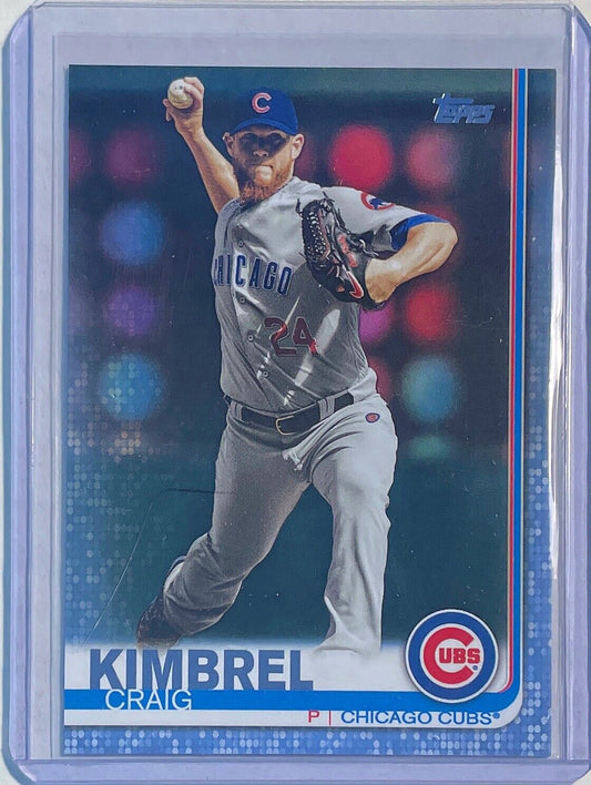 CRAIG KIMBREL 2019 TOPPS UPDATE SERIES FATHER'S DAY BLUE #D 28/50