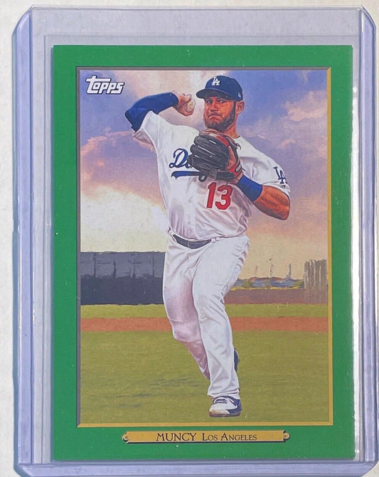 MAX MUNCY 2020 TOPPS TURKEY RED GREEN #D 08/10