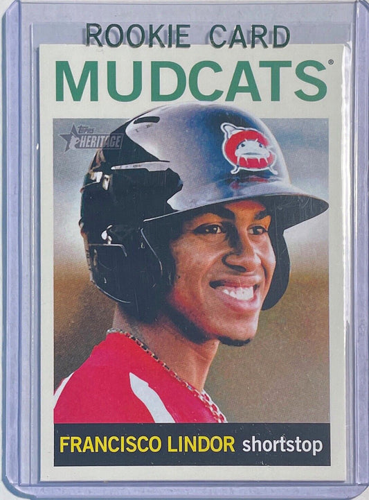 FRANCISCO LINDOR 2013 TOPPS HERITAGE MINOR PROSPECT #85