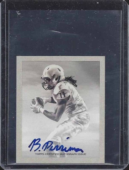 BRESHAD PERRIMAN 2015 BOWMAN MINI ON CARD RAVENS ROOKIE AUTO RC