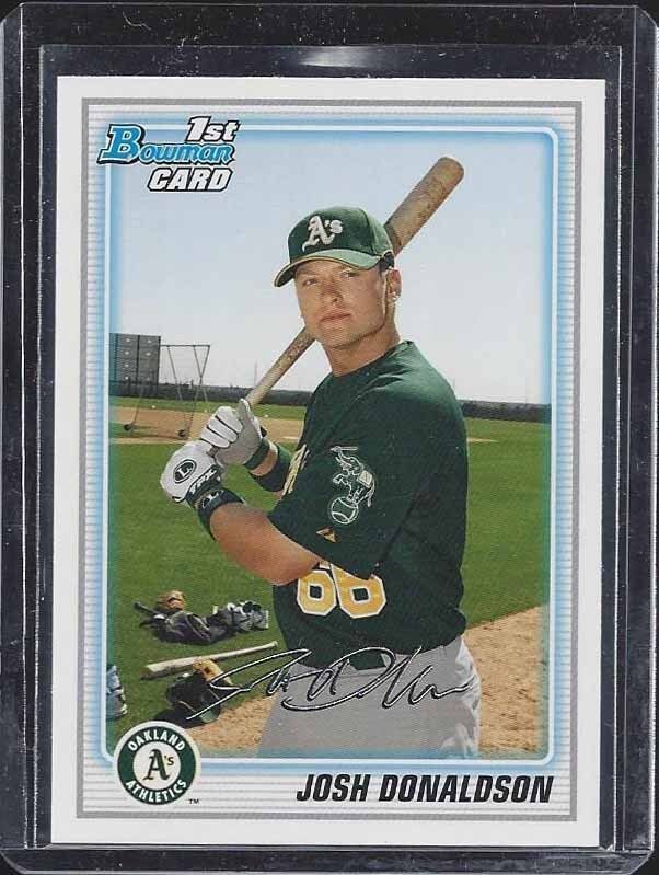 JOSH DONALDSON 2010 BOWMAN PROSPECTS 1ST CARD PROSPECT #61