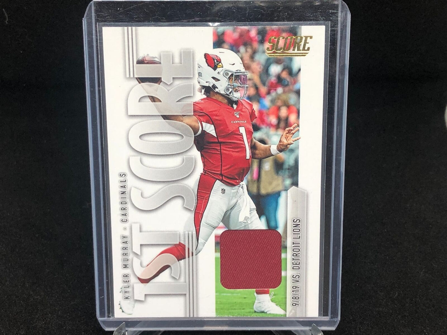 KYLER MURRAY 2020 SCORE 1ST SCORE JERSEY RELIC