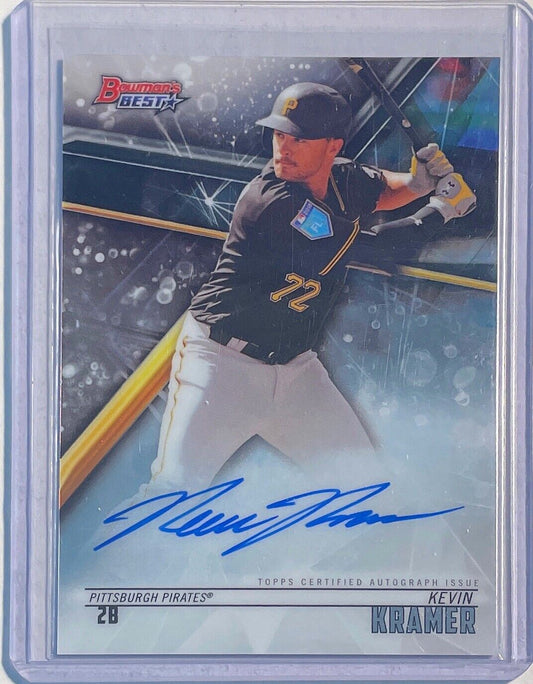 KEVIN KRAMER 2018 BOWMAN'S BEST ON CARD AUTO #B18-KK